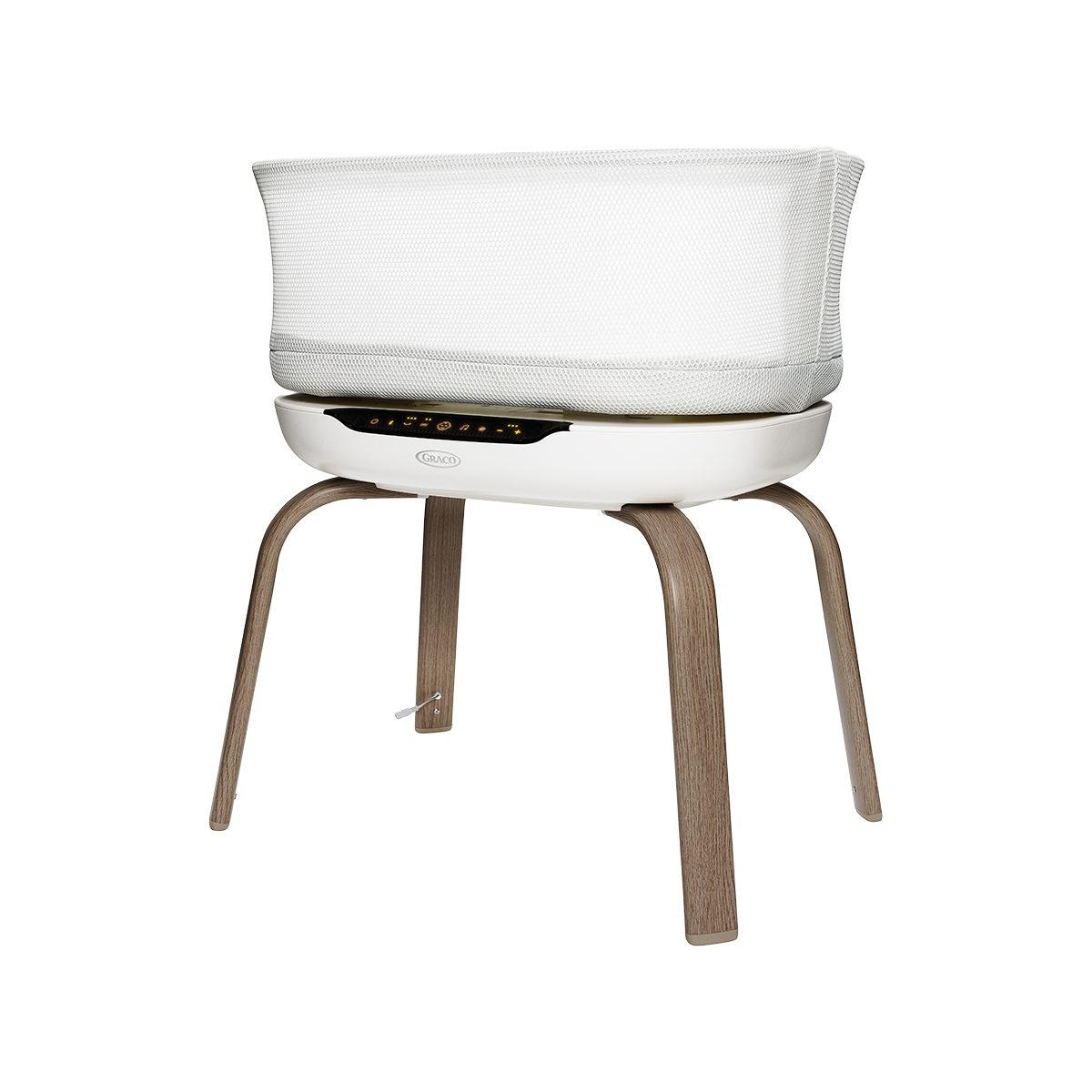 Graco Eluma Nest Bedside Bassinet Co-Sleeper Grey Birth to 6 Months