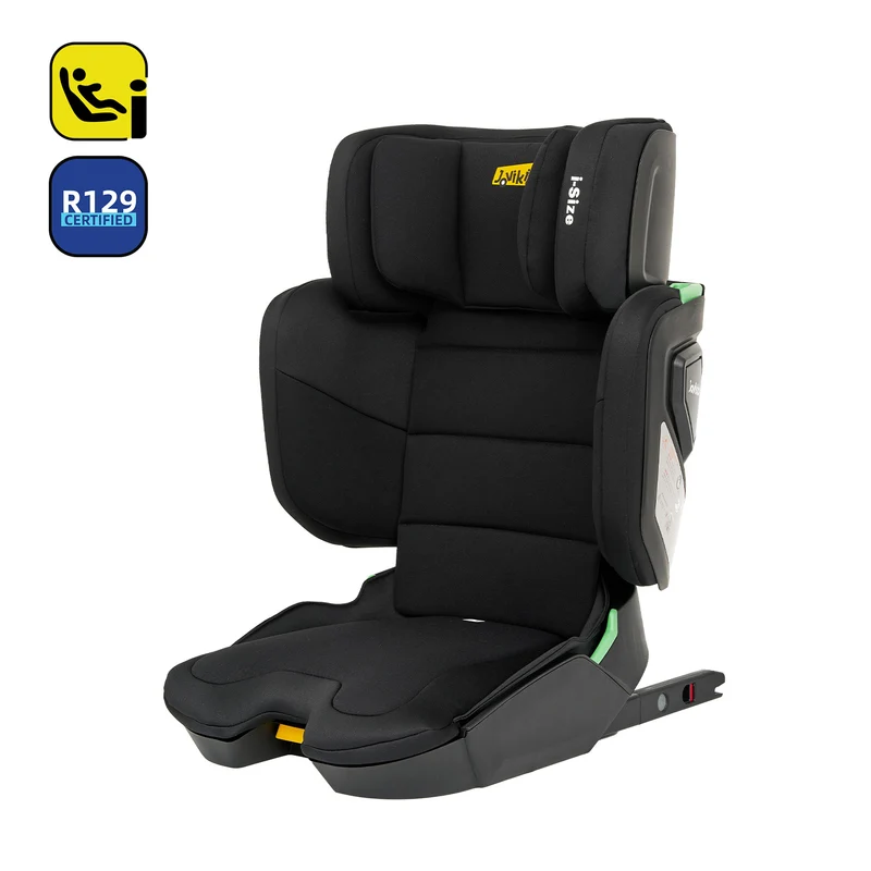 Jovikids Folding i-Size Highback Booster Car Seat Black 3 to 12 Years