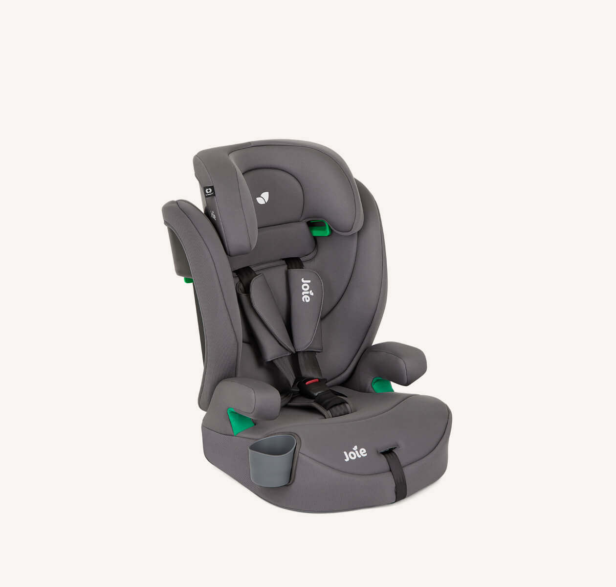 Joie Elevate R129 Toddler and Booster Car Seat Shale 15 Months to 12 Years