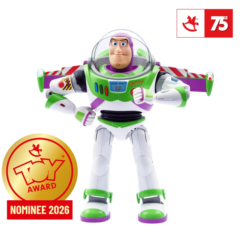 Robosen Disney Pixar Toy Story Buzz Lightyear Auto-Converting Interactive Robot