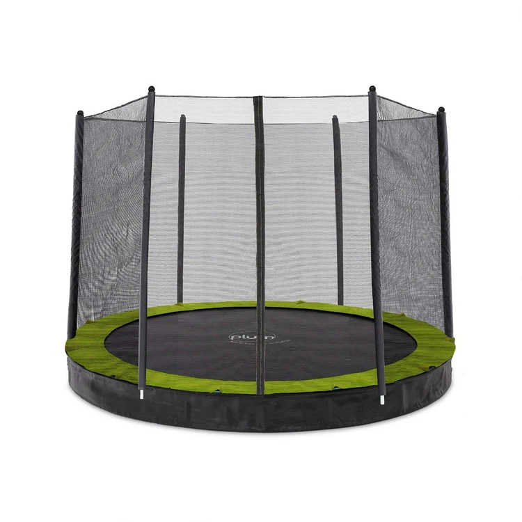 Plum Circular In-Ground Trampoline Outdoor Garden Bouncer Safety Pad Enclosure