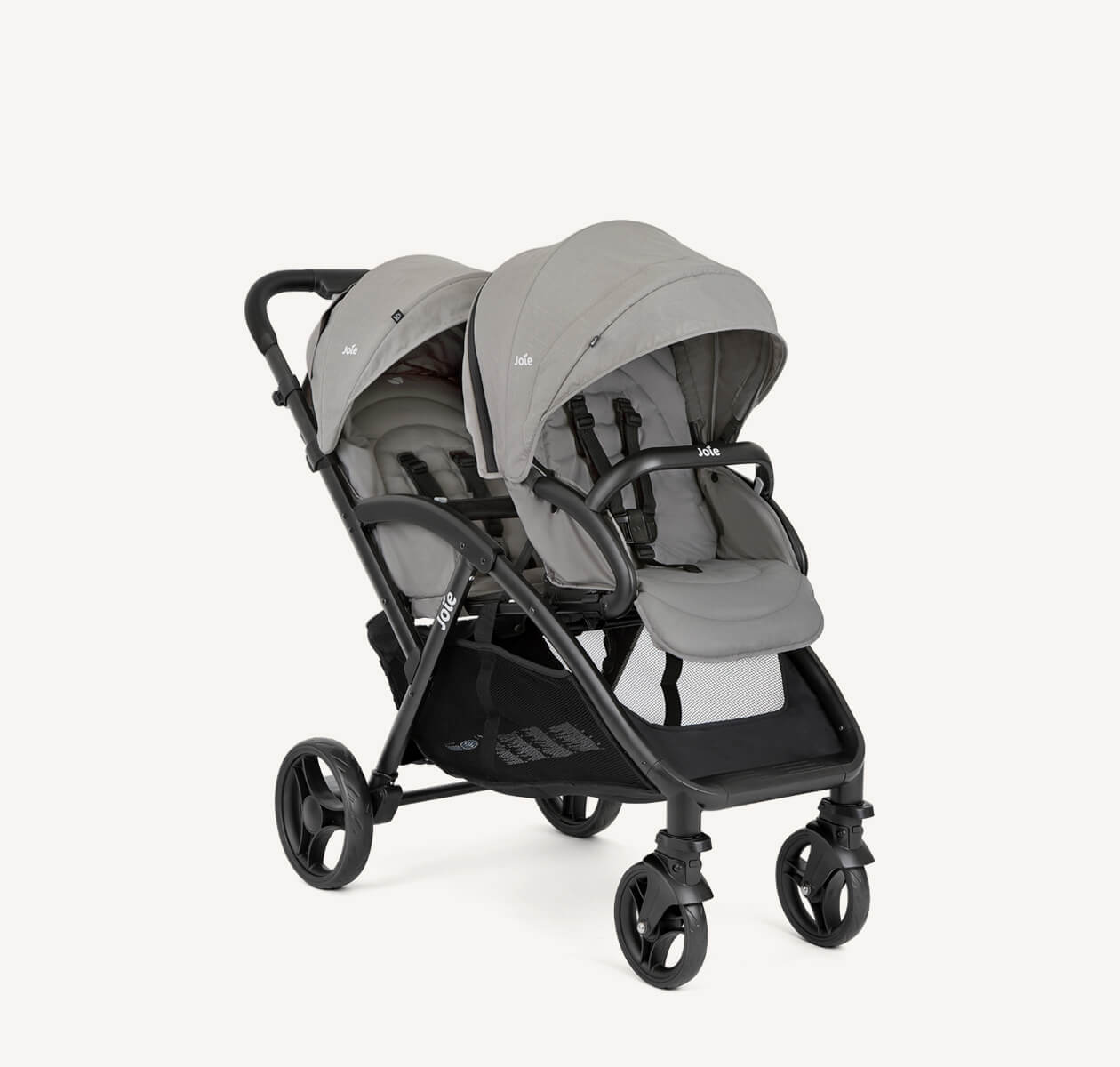 Joie Evalite Duo Ultra Lightweight Tandem Double Stroller Coal