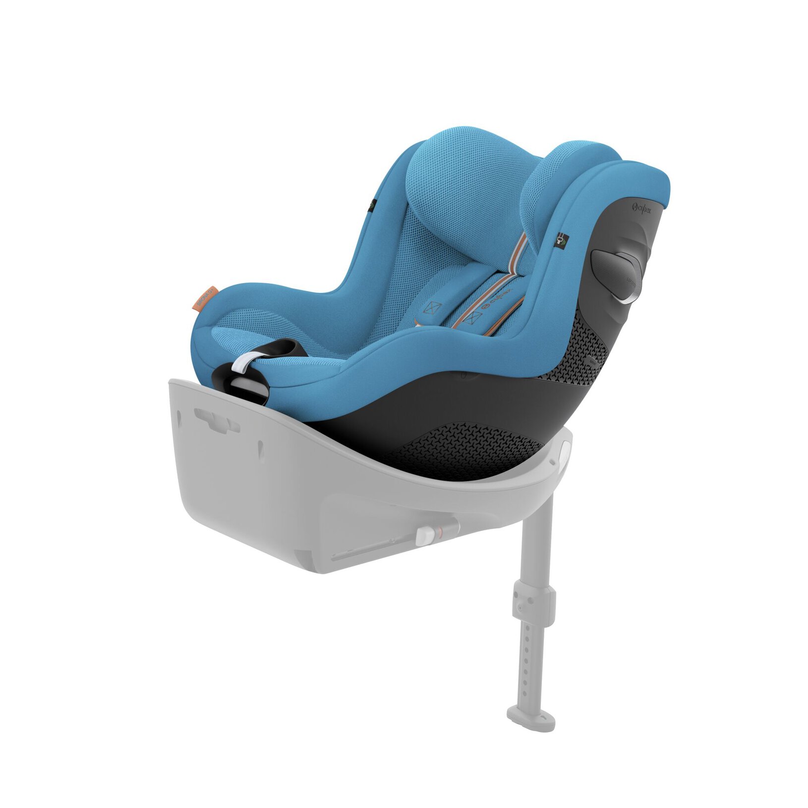 Cybex Sirona G i-Size 360 Rotating Toddler Car Seat ISOFIX Lava Grey