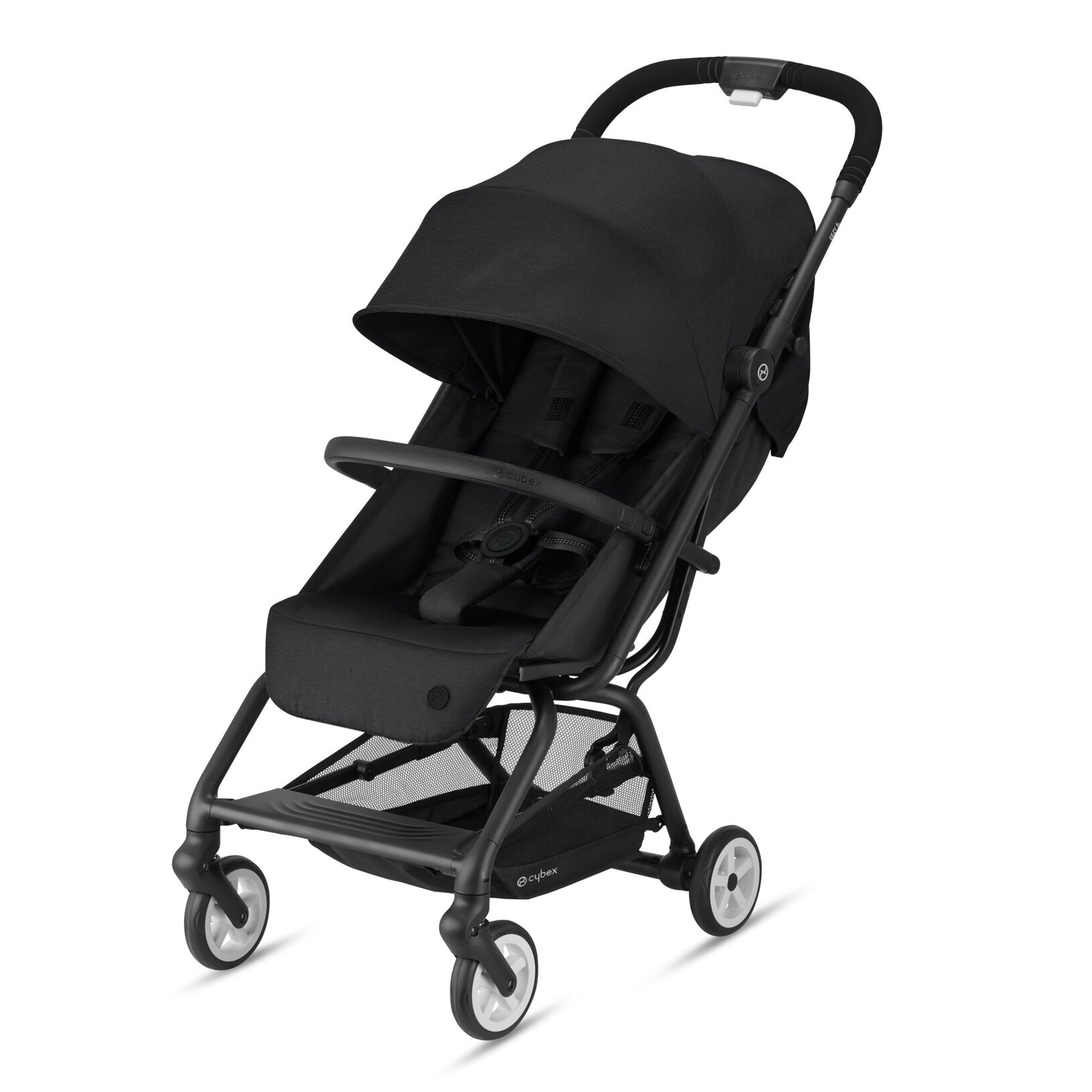 Cybex Eezy S 2 Compact Travel Stroller One Hand Fold Recline Soho Grey