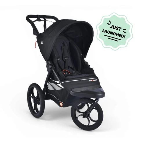Out N About Nipper Compact 3 Wheel All Terrain Stroller Summit Black