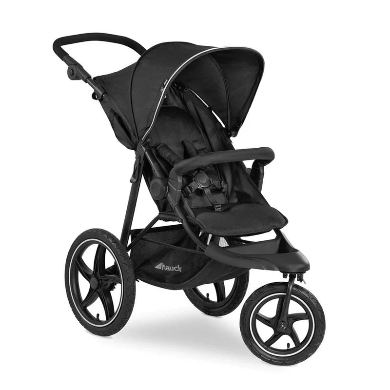 Hauck Runner 2 All Terrain 3 Wheel Jogger Stroller Black