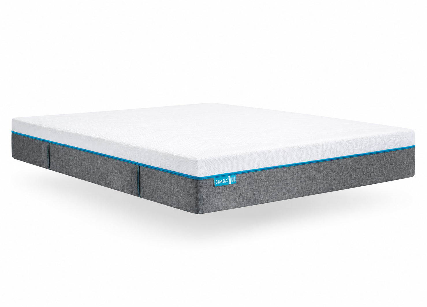 Simba Hybrid Mattress Aerocoil Microsprings Graphite Simbatex Foam   