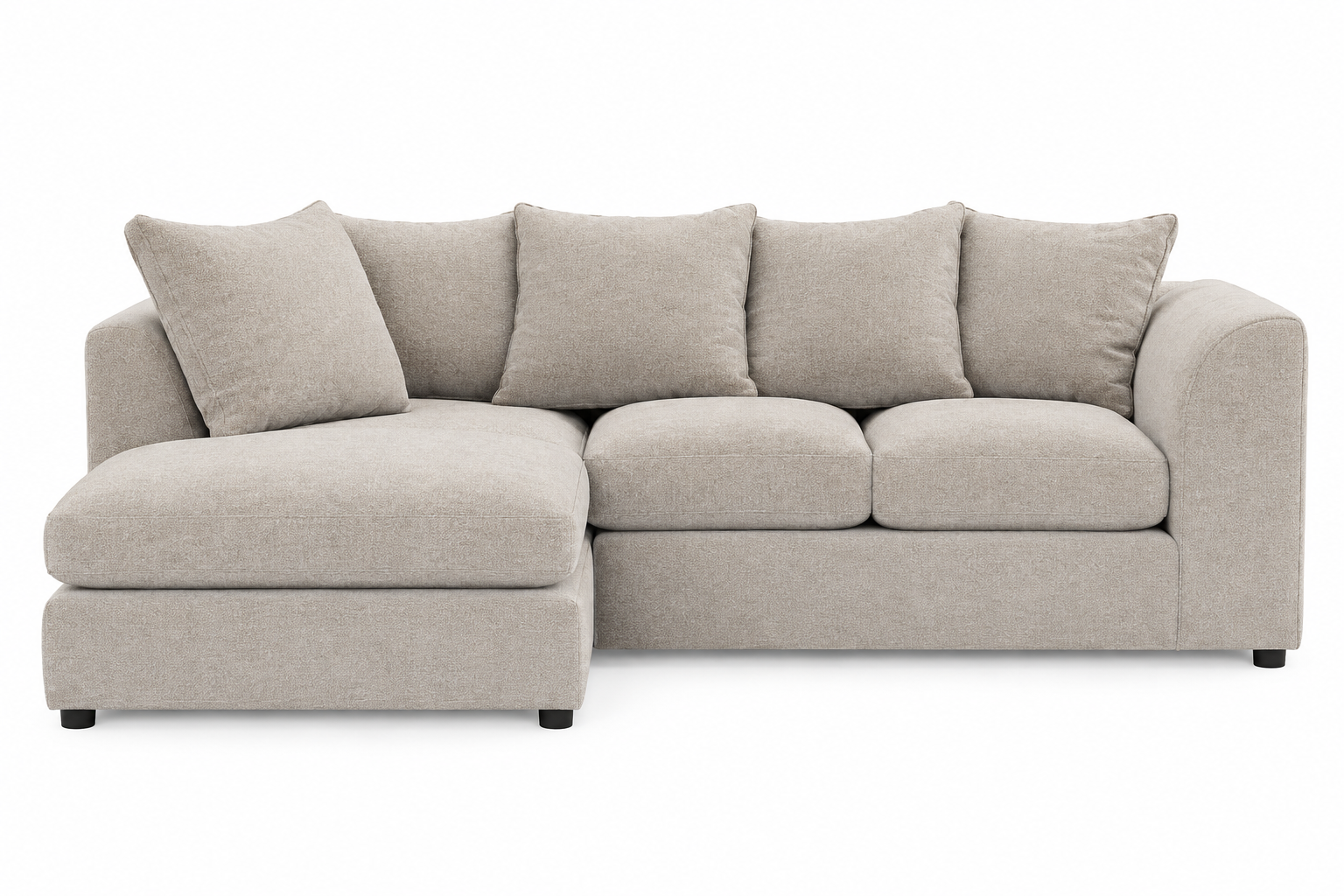 Sofa Club Chelsea Footstool Relaxed Linen Stone