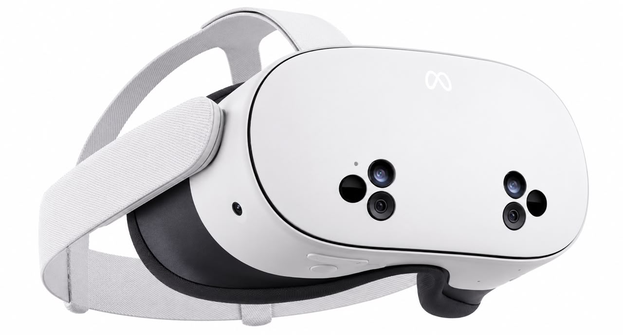 Meta Quest 3S All-In-One Mixed Reality VR Headset 256GB White